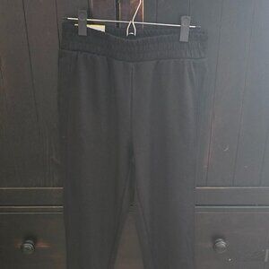 NWT Danskin Women's S Luxe Retro Jogger Black Polyester & Rayon Soft Fabric